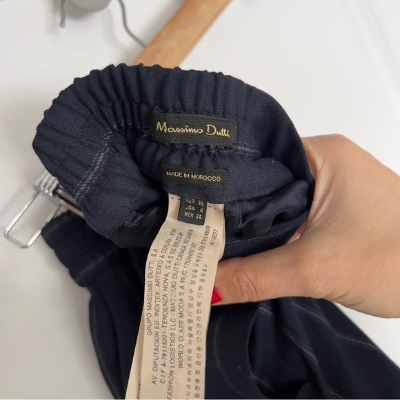 Massimo Dutti stripped pants size  4 - Picture 3 of 7